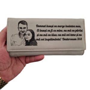 portofel dama beige Domnul insusi