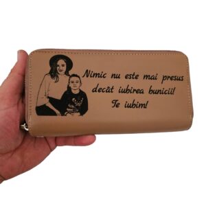 portofel dama piele naturala roze 2 fer Nimic mai presus